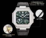 Patek Philippe Cubitus 240ps Movement 45mm Silver Case Green/Black Dial Watch